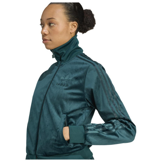 Adidas Γυναικεία ζακέτα Adicolor Velour Track Top